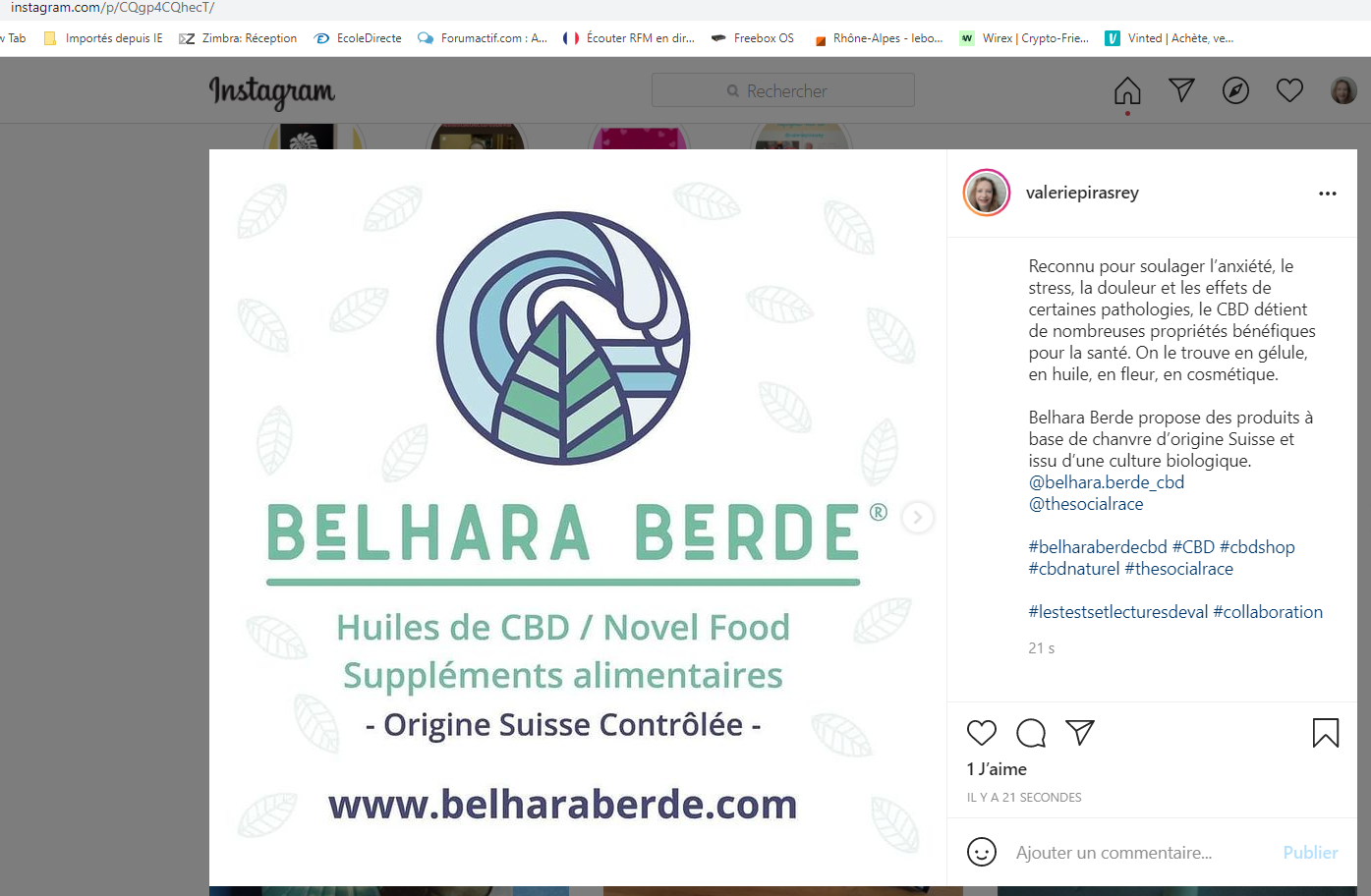 Promotion de la marque Belhara Berde